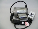 3/4 hp Leeson Stainless Steel Motor, maintain switch/16ft cable/in-plug 110 GFCI