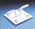 Dock Cleat, Tie Up, 6.5", White