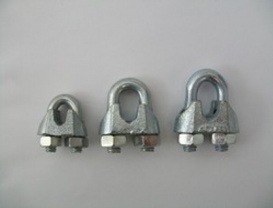 3/16" Galvanized cable clamp
