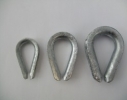 1/4" Galvanized cable thimble