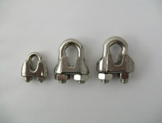 1/4" Stainless Steel cable clamp