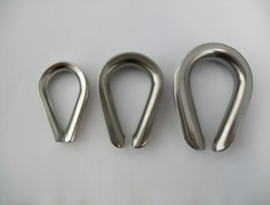1/4" Stainless Steel cable thimble